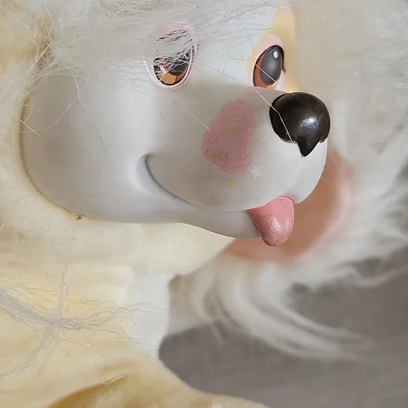 Vintage 90s Puppy Surprise Mom & 3 Babies *Different Breeds - Picture 7 of 11